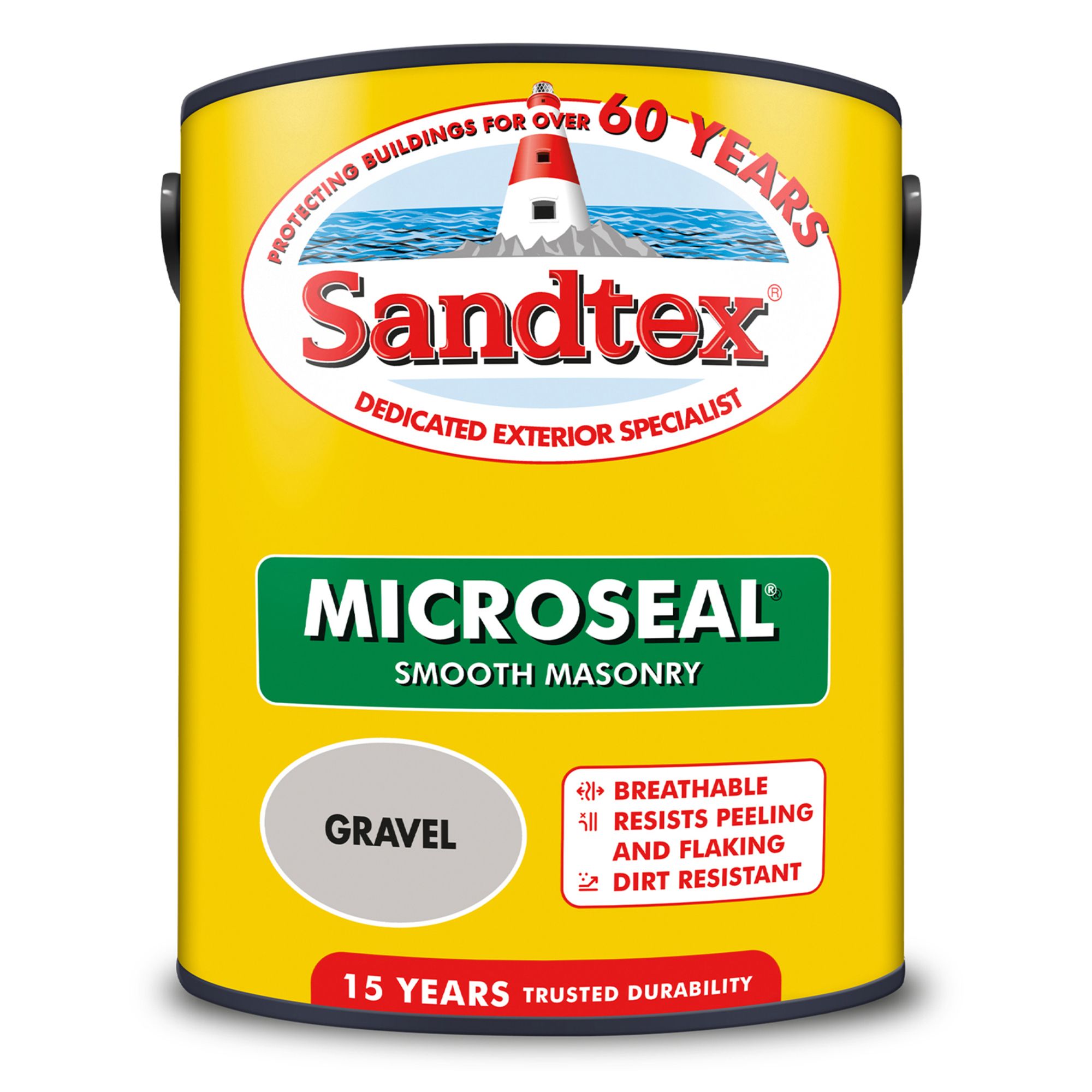 Sandtex Ultra smooth Gravel Masonry paint, 5L