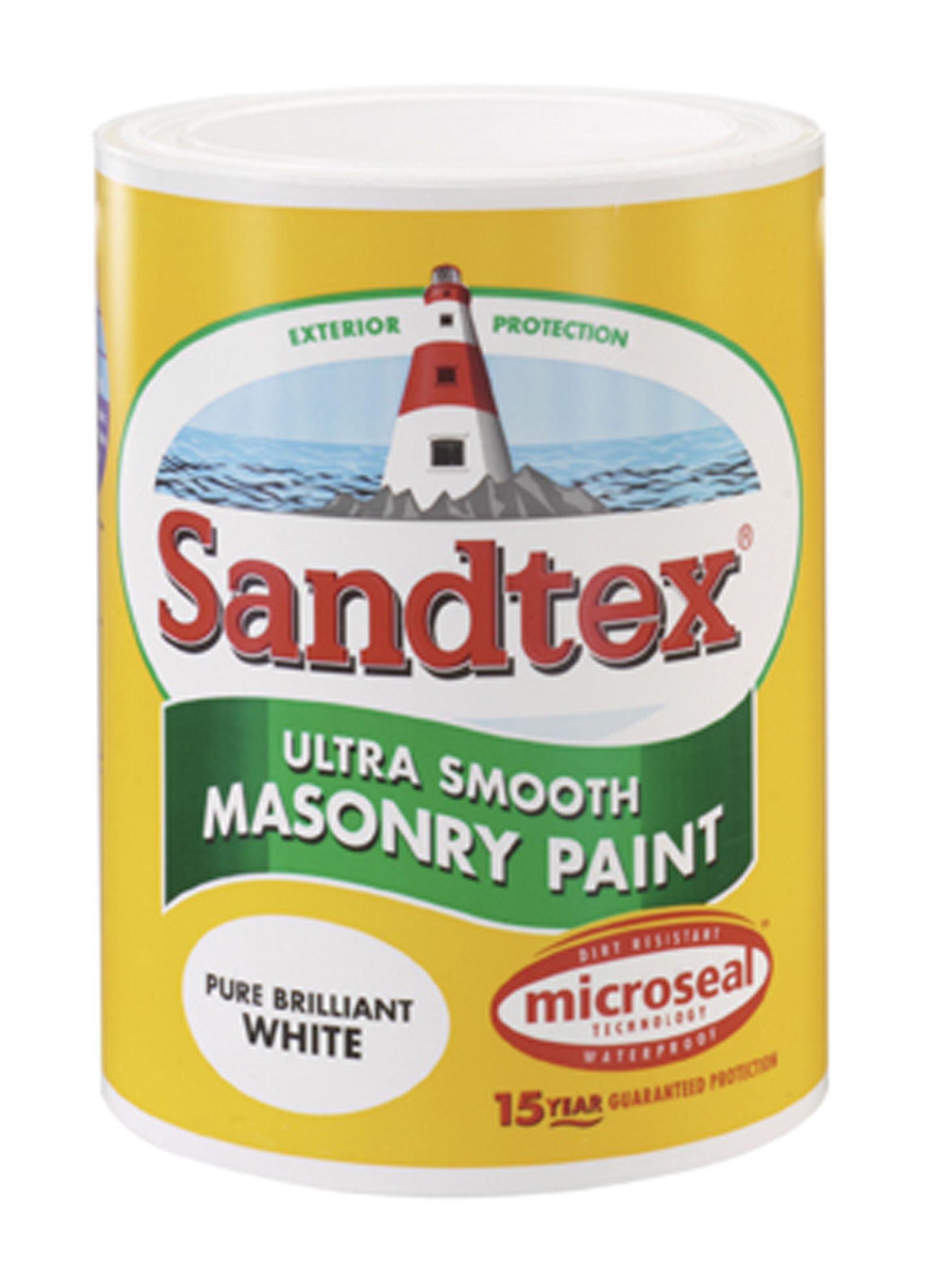 Sandtex Ultra Smooth Pure Brilliant White Masonry Paint, 5L | DIY At B&Q