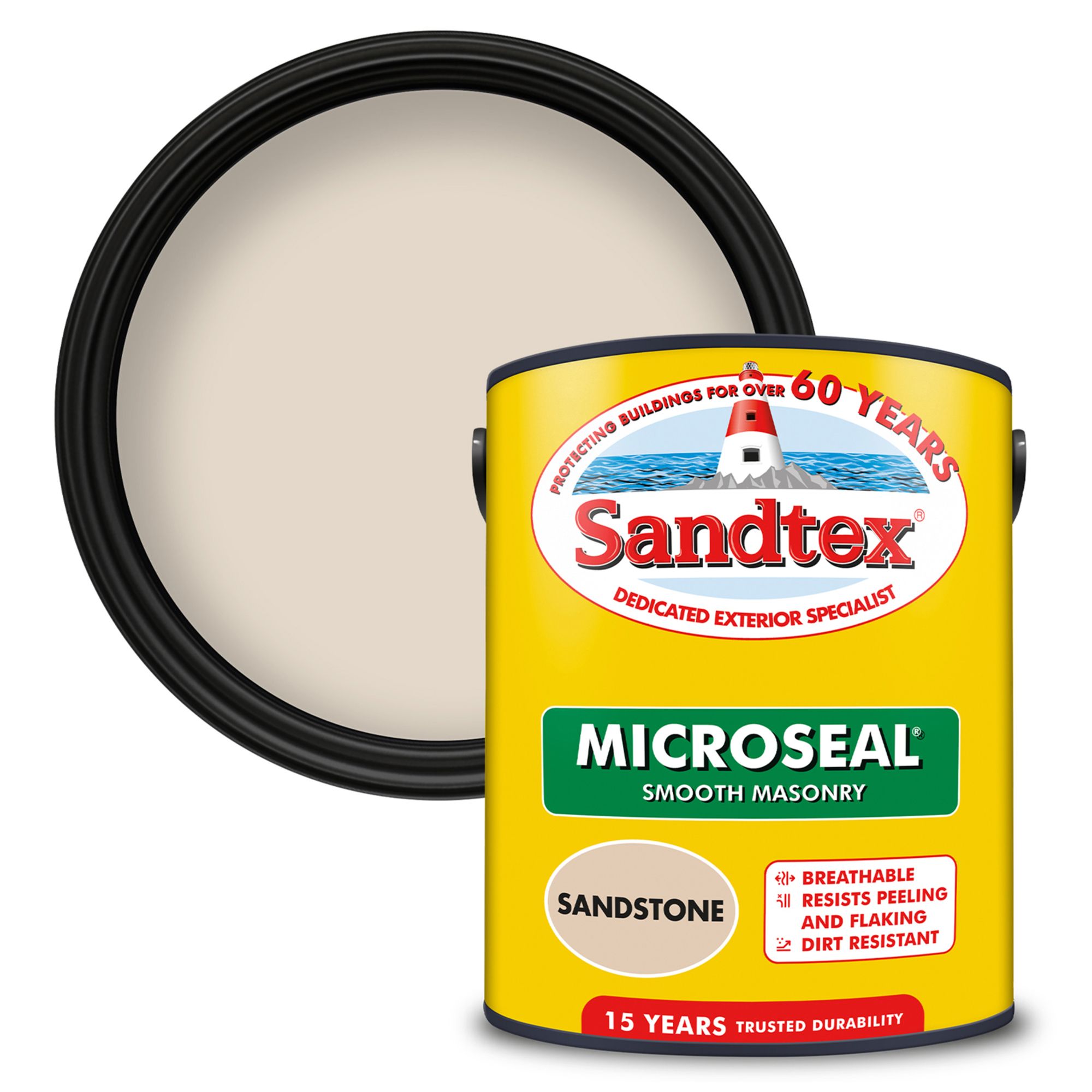 Sandtex masonry on sale paint b&q