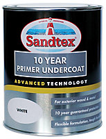 Sandtex White Metal & wood Undercoat, 750ml