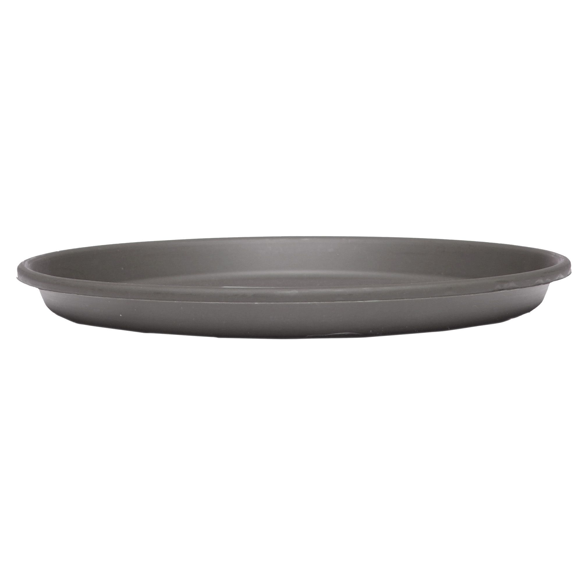 Sankey Black Plastic Saucer (Dia)300mm DIY at B&Q