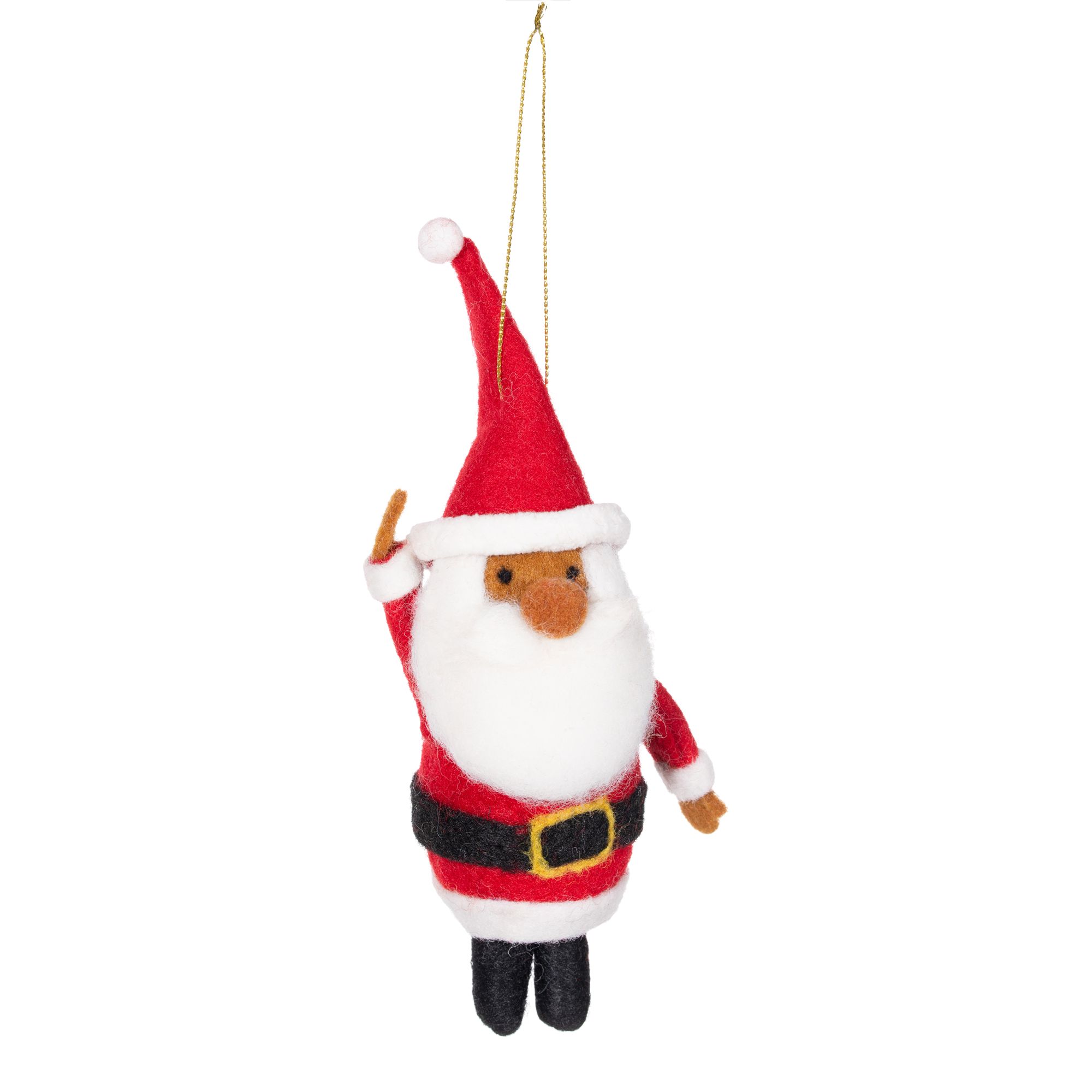 Santa Felt Hanging decoration - Multicolour