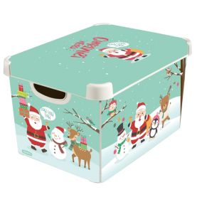 Santa & friends Christmas gift box