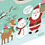 Santa & friends Christmas gift box