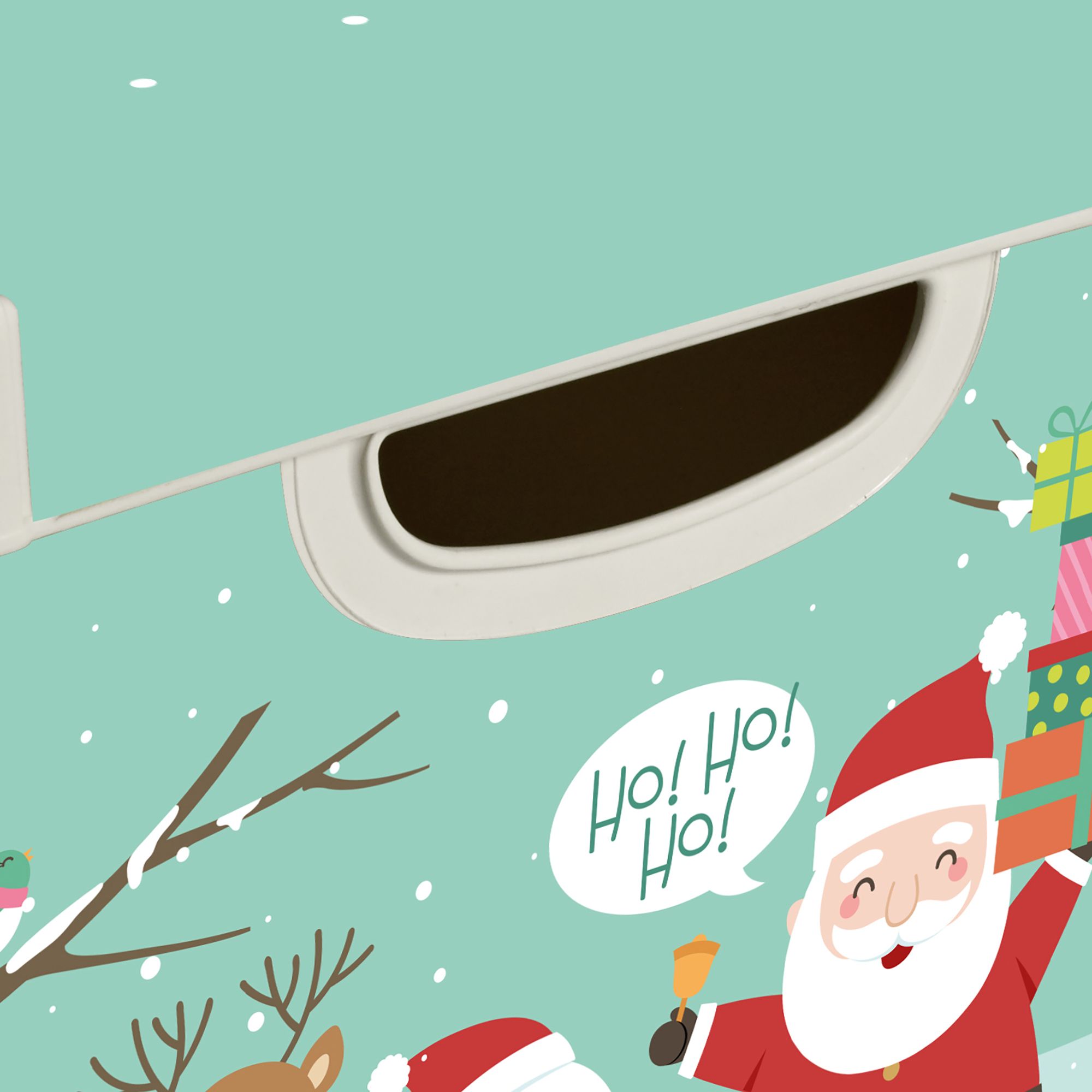 Santa & friends Christmas gift box