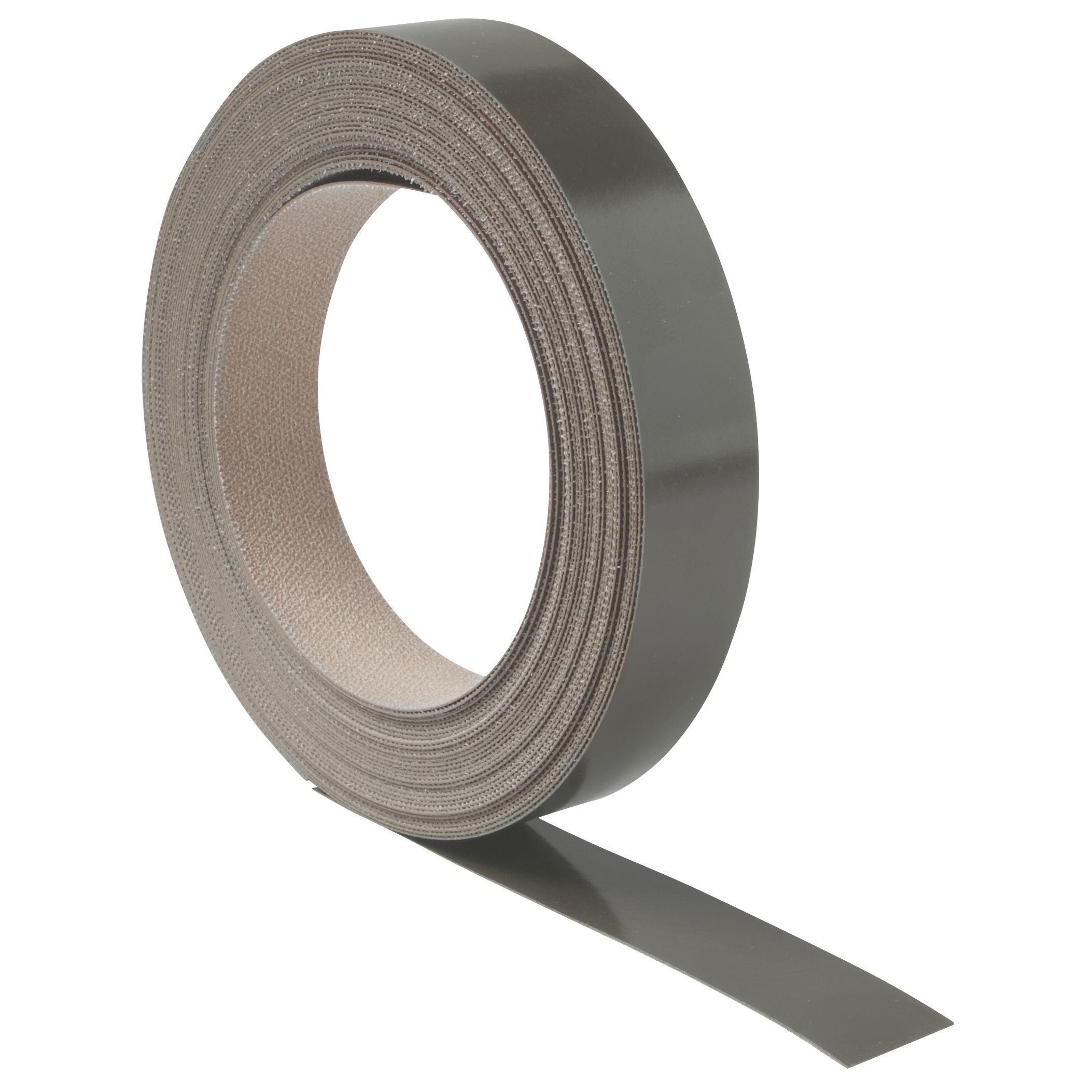 Santini Gloss Anthracite Worktop edging tape, (L)10m DIY at B&Q
