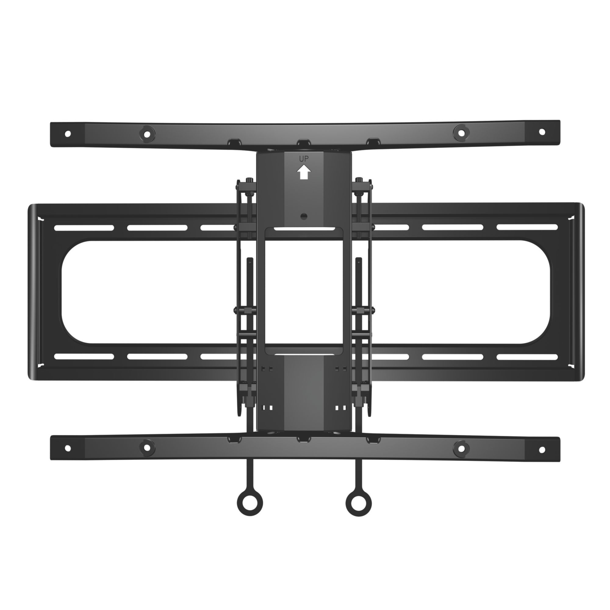Sanus Black Swivel & tilt Large TV bracket, 4088" DIY at B&Q