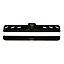 Sanus SimplySafe Black Low profile TV wall mount, 47-80"