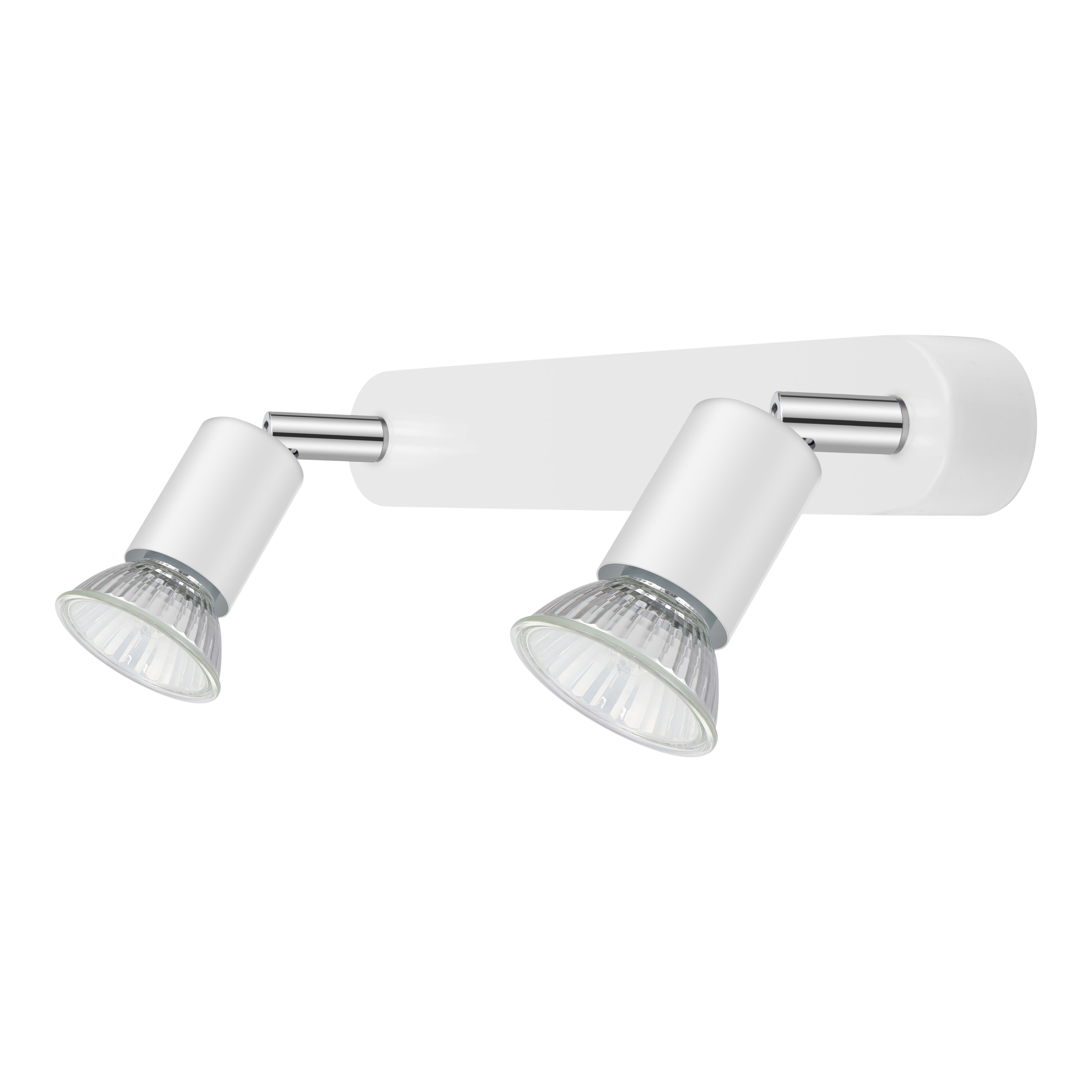 Sasha Bar Gloss White 2 Light Spotlight