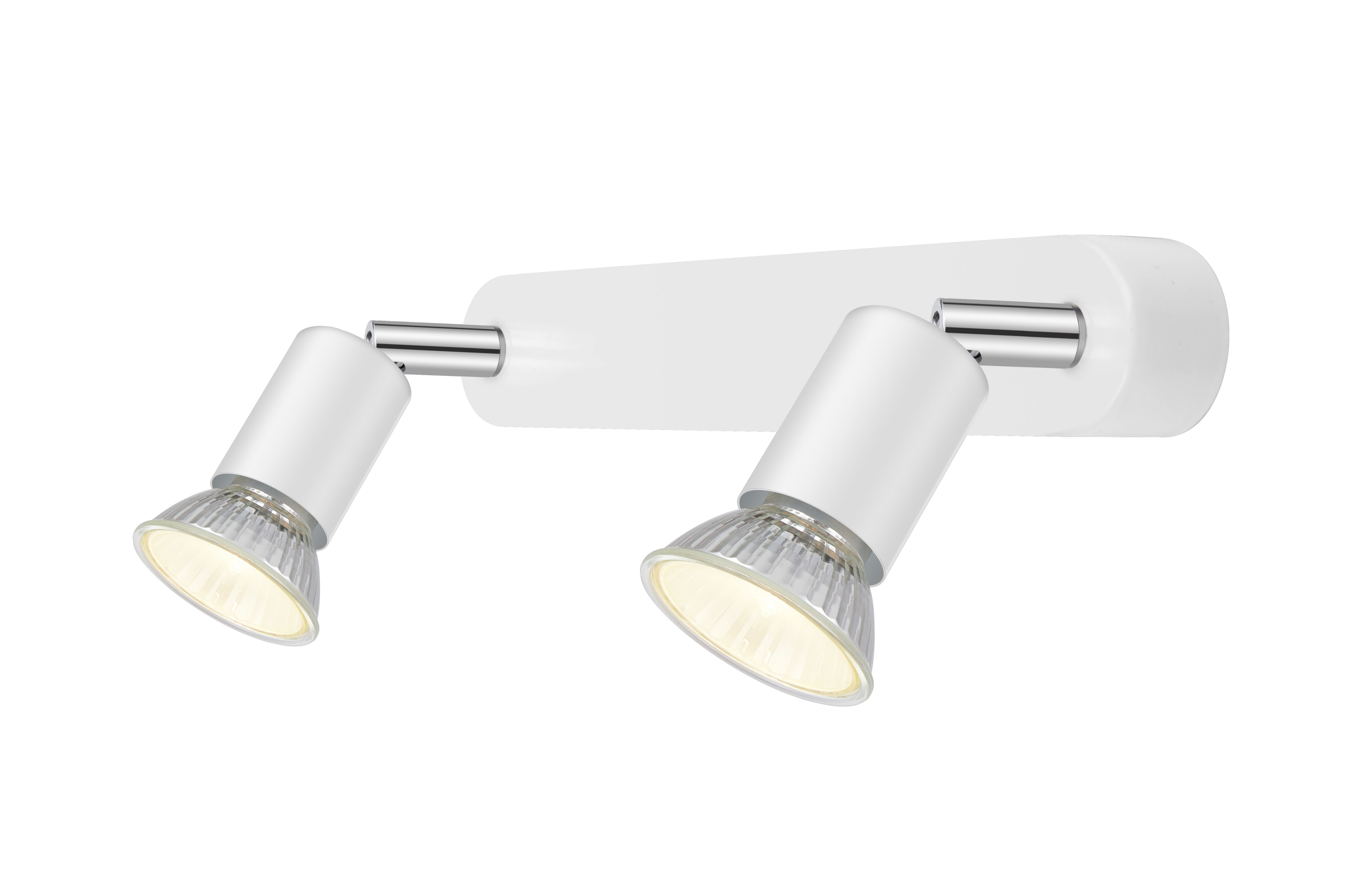 Sasha Bar Gloss White 2 Light Spotlight