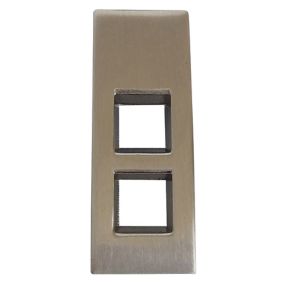 Satin Nickel effect Cabinet Straight Pull handle