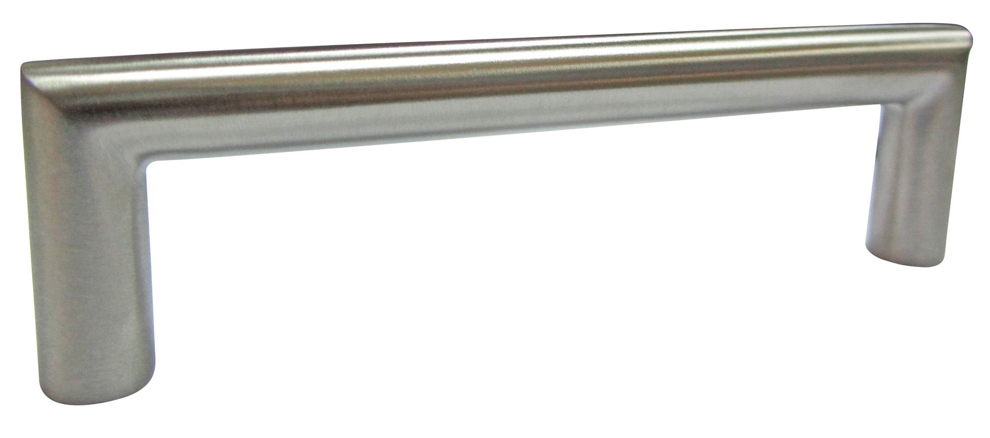 Satin Nickel effect Furniture Bar Handle (L)9.6cm (D)30mm