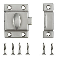 Satin Nickel-plated Carbon steel Cabinet catch