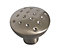 Satin Zinc alloy Nickel effect Round Dimple Cabinet Knob (Dia)26.45mm