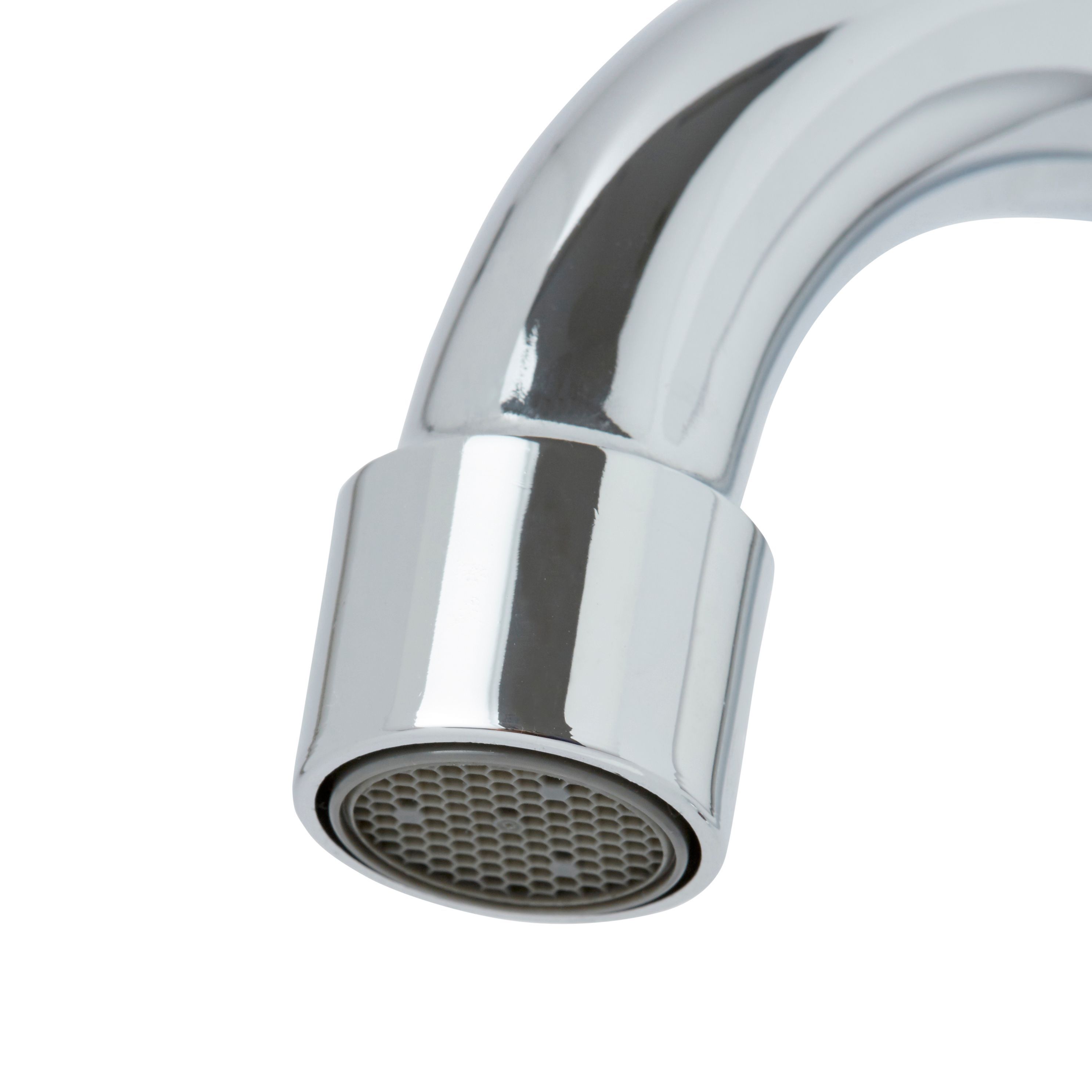 Savo Chrome effect Kitchen Dual lever Tap