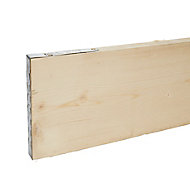 Sawn Softwood Scaffold board (L)2.4m (W)0.23m (T)38mm