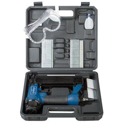 Scheppach 55mm First fix Air nail gun kit 7906100715