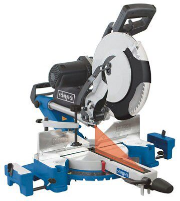 Scheppach HM120L 2000W 230V 190mm Corded Sliding double compound mitre saw HM120L