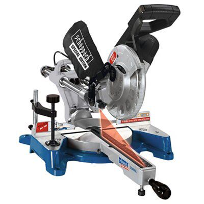Scheppach SCM 80L 1500W 240V 210mm Corded Sliding double compound mitre saw SCM80L