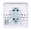 Schneider Electric 10A 1 way White Light Switch