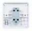 Schneider Electric 10A 2 way White Light Switch