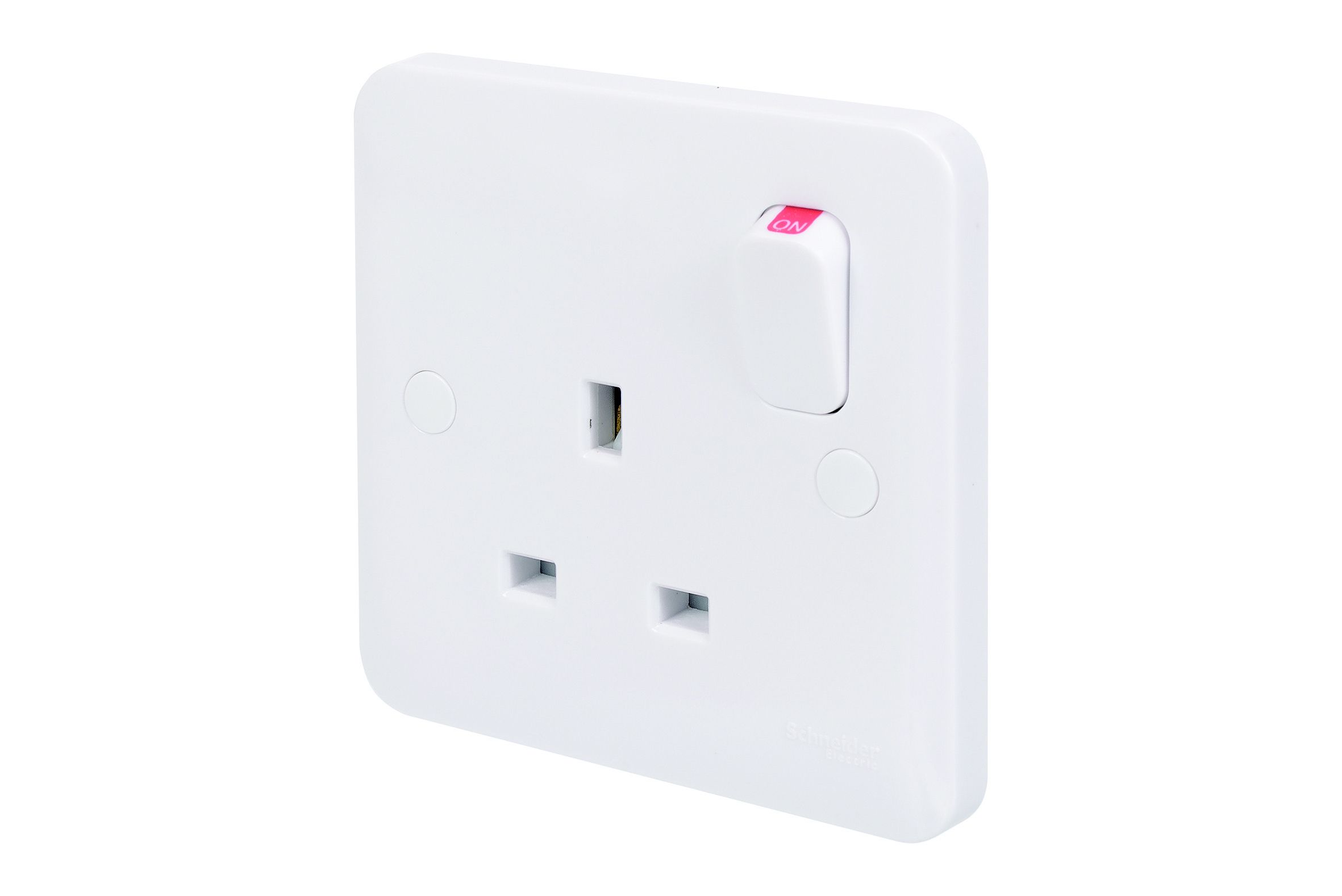 Schneider Electric 13A Switched Plug socket