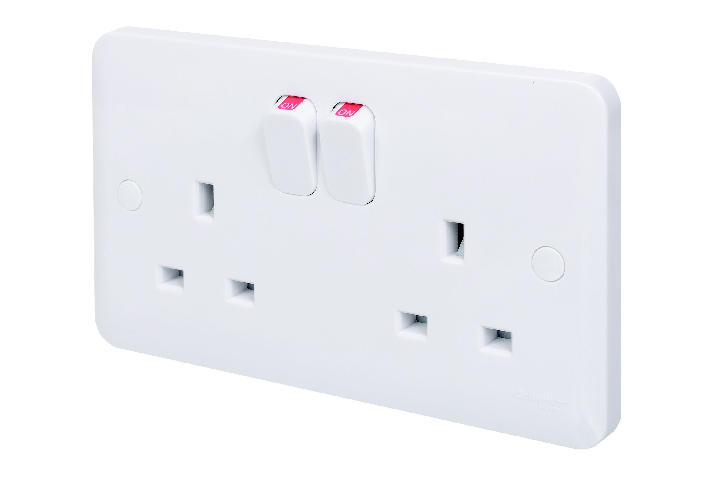 Schneider Electric 13A Switched Plug socket
