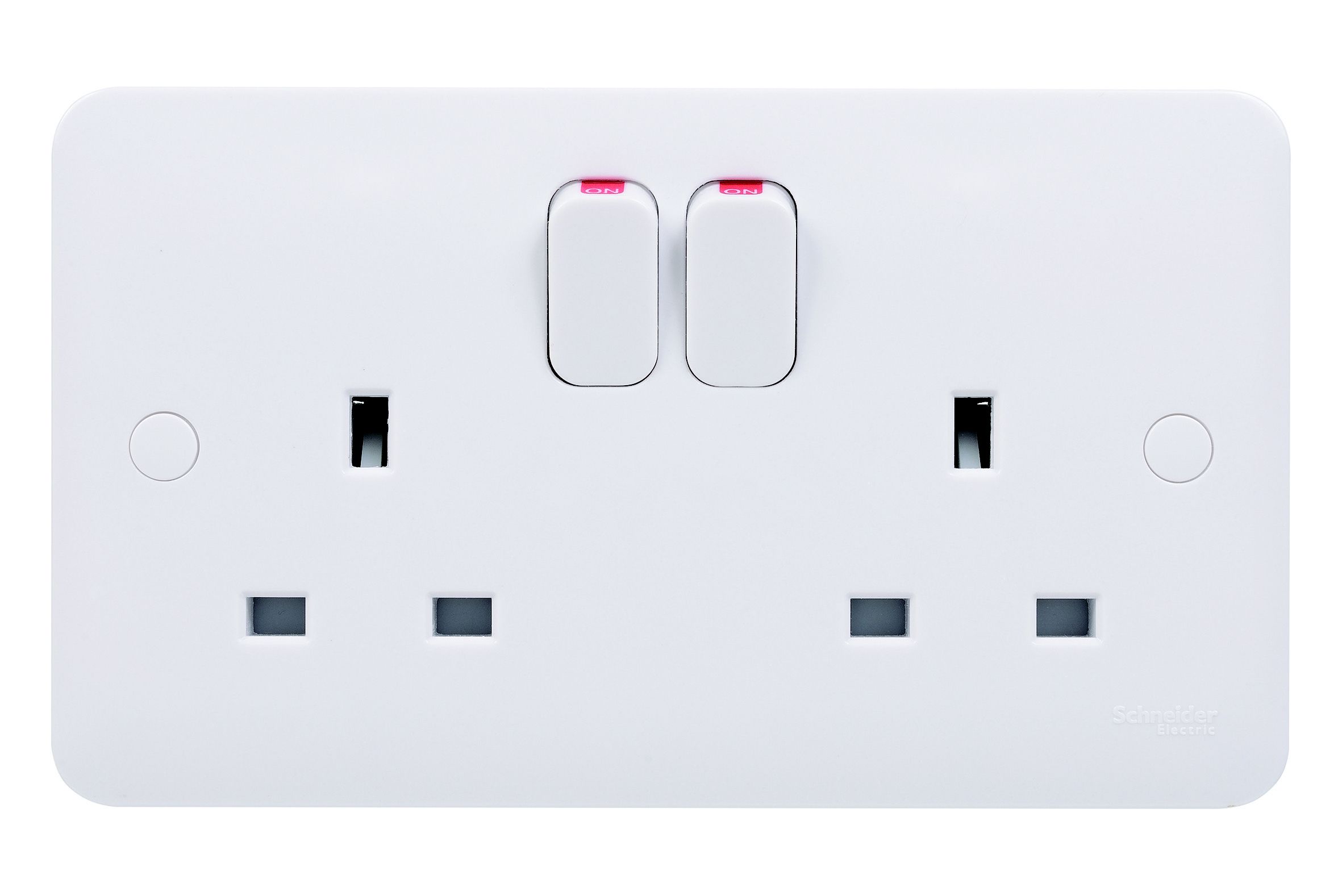 Schneider Electric 13A Switched Plug socket