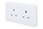 Schneider Electric 13A Switched Plug socket