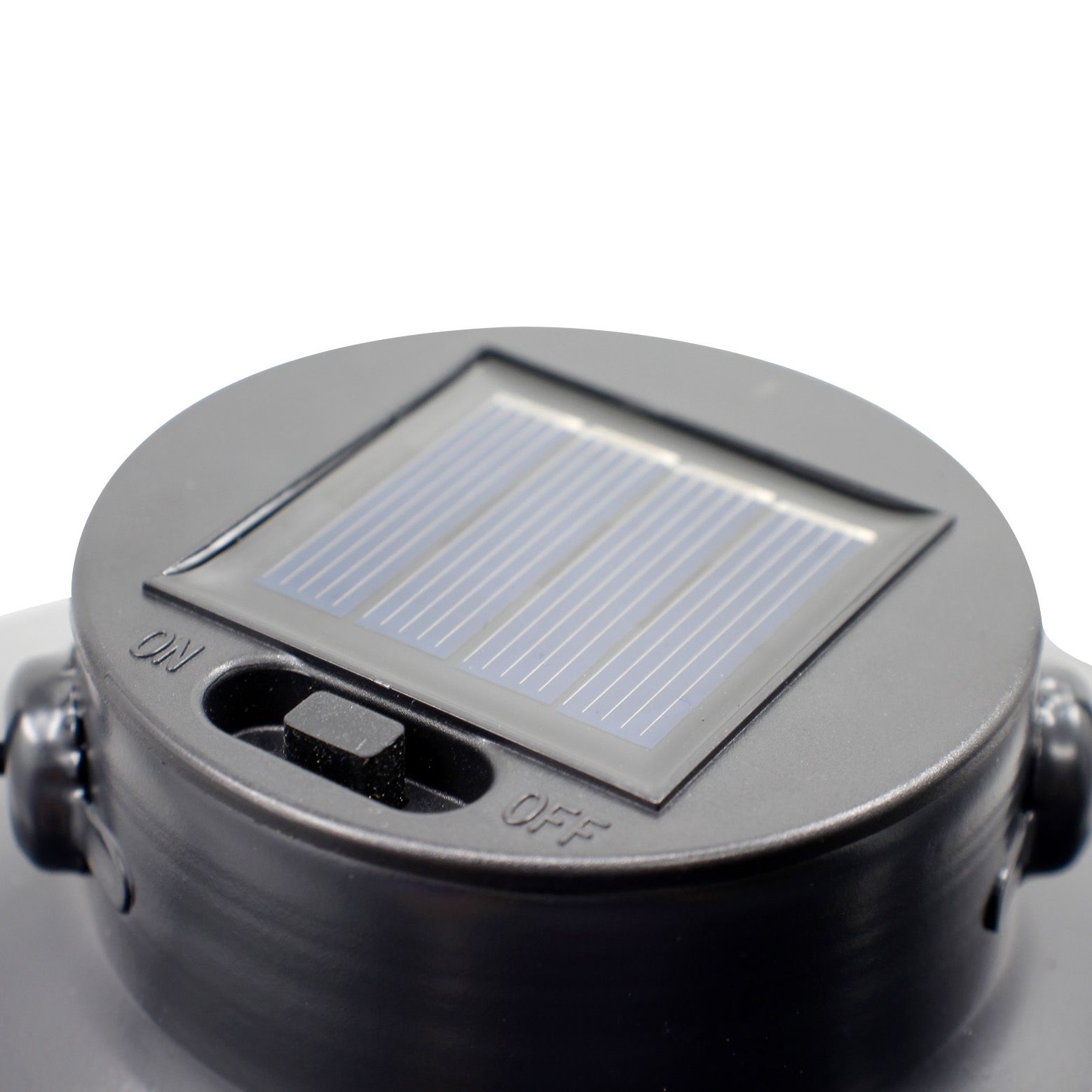 Scilla Black Solar-powered Integrated LED Outdoor Hanging lantern