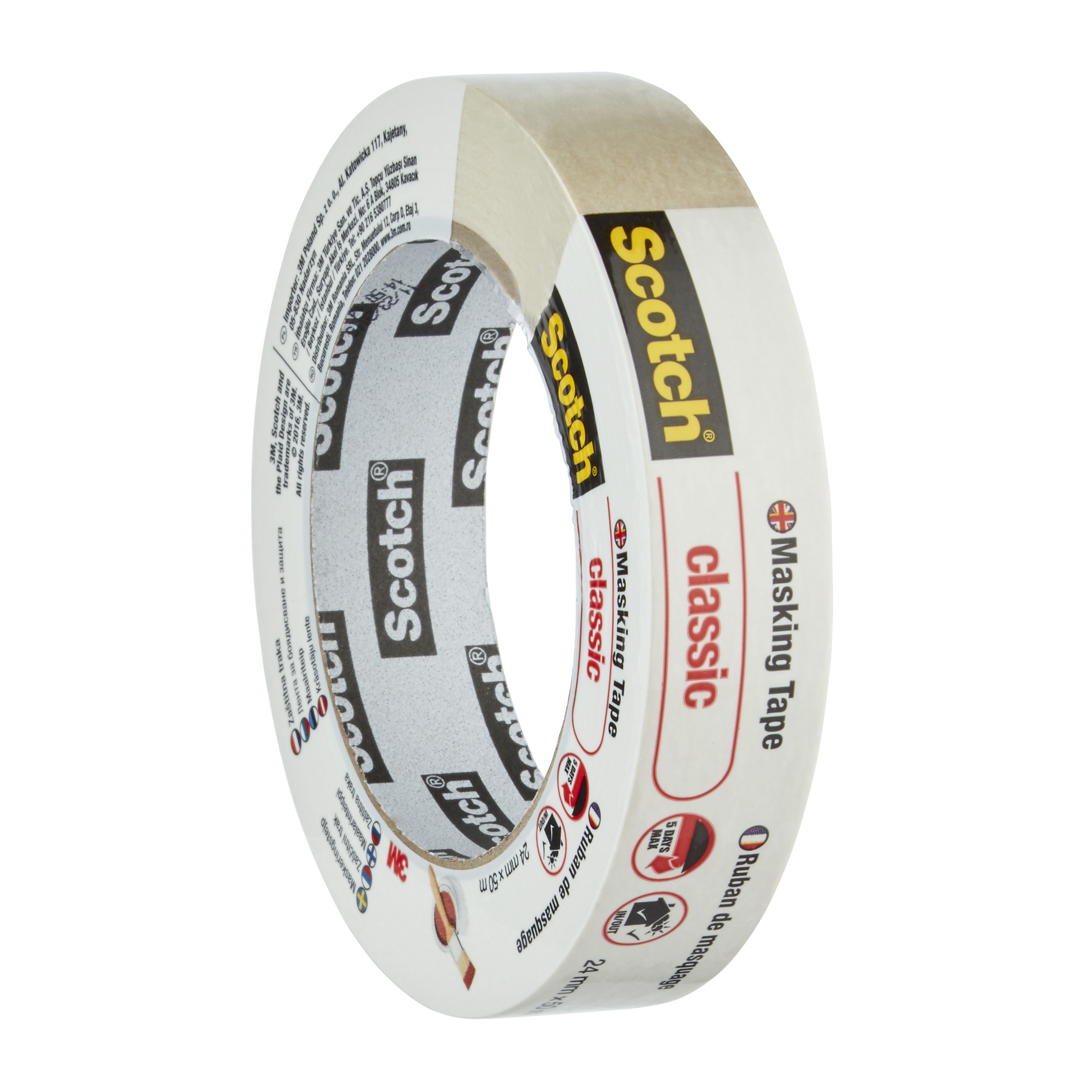 Scotch Beige Masking Tape (L)50m (W)24mm