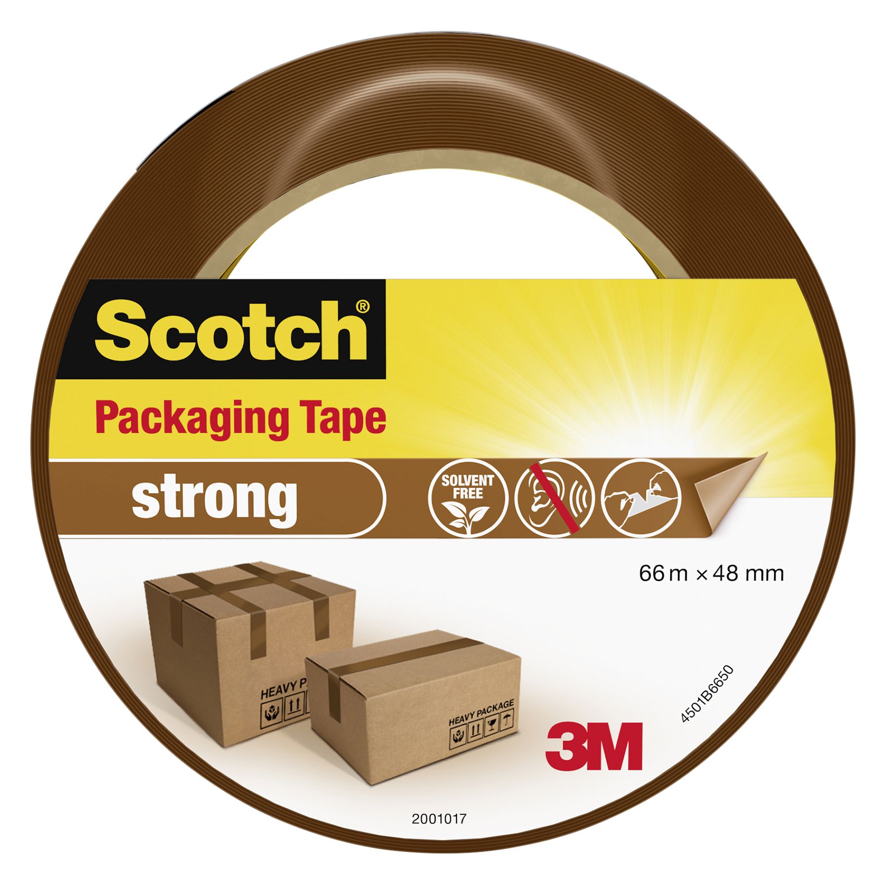 Scotch 51115687563 355 Industrial-Grade Packing Tape, Clear, 48 Mm X 50 M,  High Performance Sealing Tape For Heavy-Duty Commercial Packaging