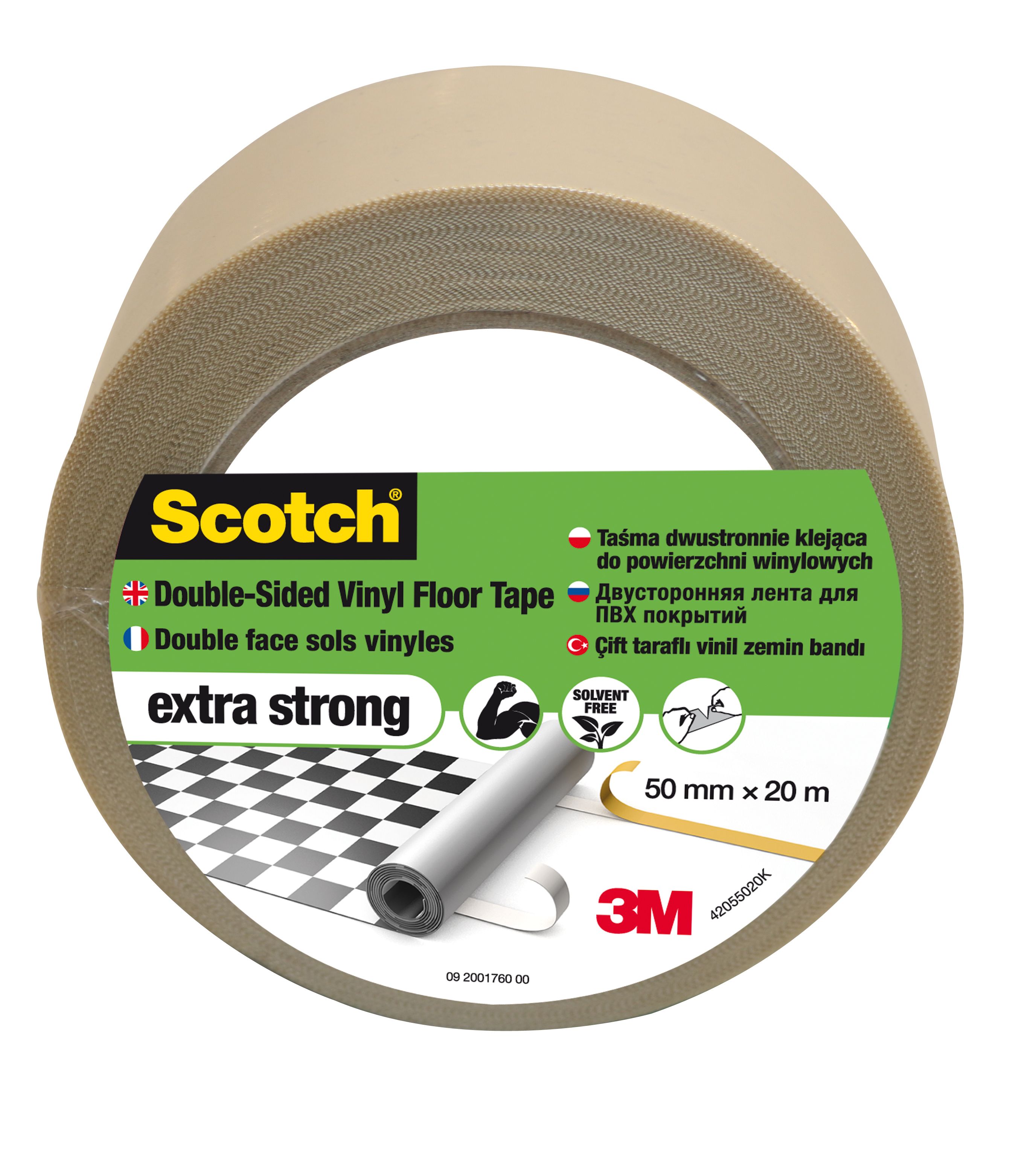 Scotch Transparent Mounting Tape (L)20m (W)50mm