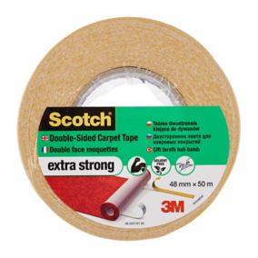 Scotch Yellow Carpets Tape (L)25m x (W)48mm
