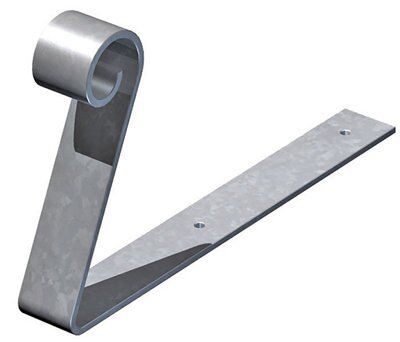 SCROLLED HIP IRON 300X150X25X3MM