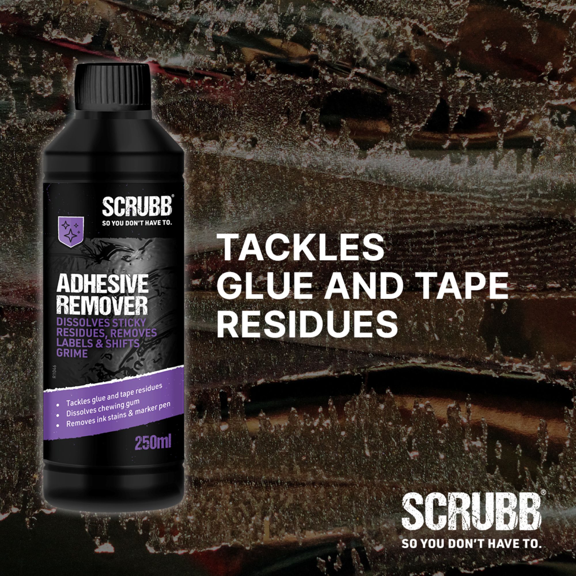 SCRUBB Adhesive remover, 250ml