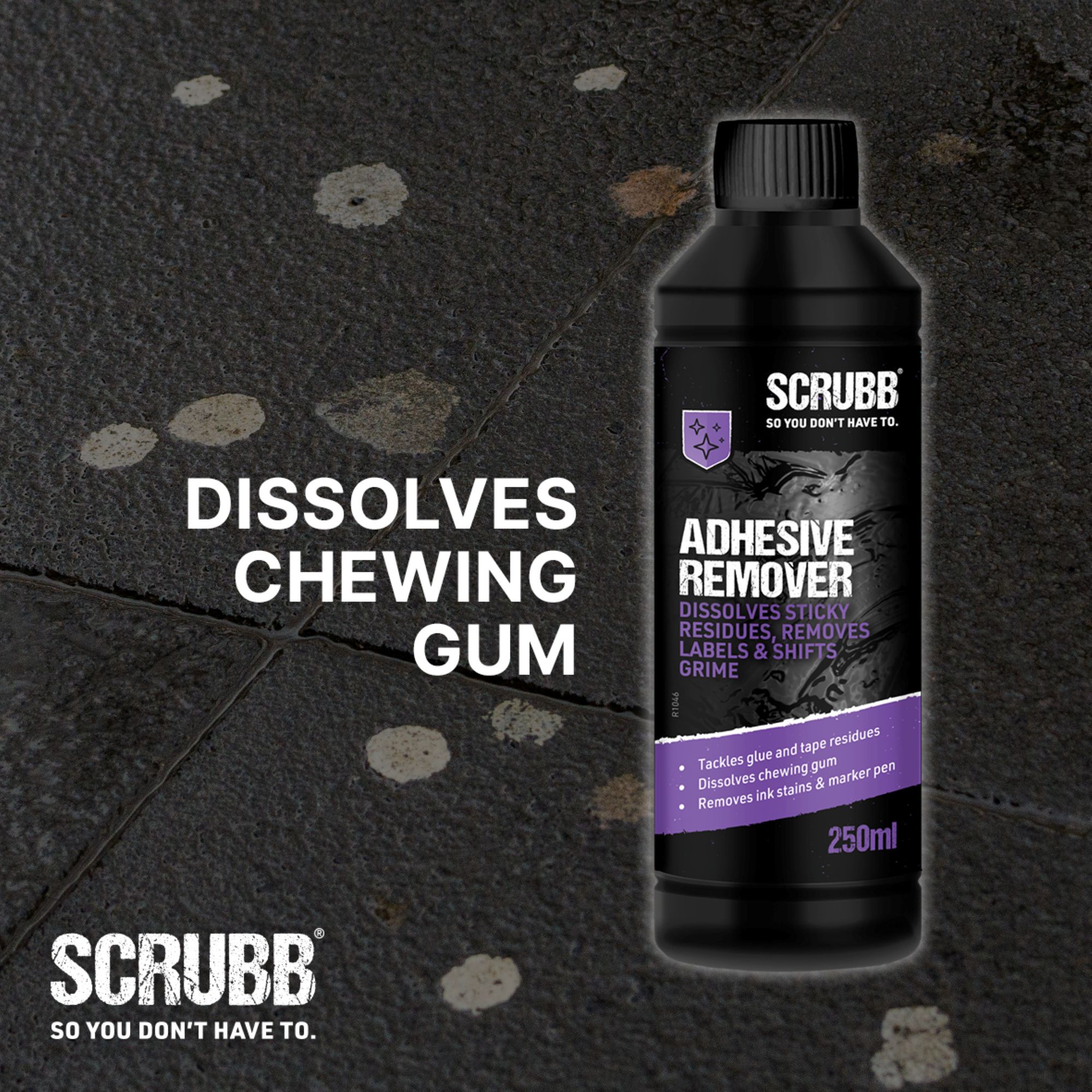 SCRUBB Adhesive remover, 250ml