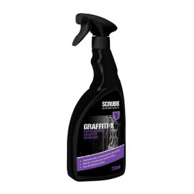 SCRUBB Graffiti-X Graffiti remover, 750ml Trigger spray bottle