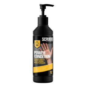 SCRUBB Power Condition Fragrance-free Heavy duty Hand cream, 1L