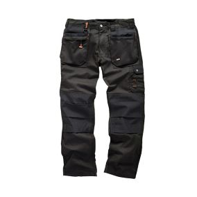Site Kilani Black/Grey Ladies trousers, Size 8 L31
