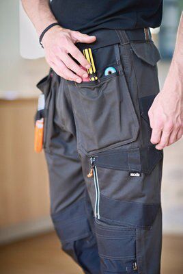 Scruffs Graphite Trousers, W38" L31"