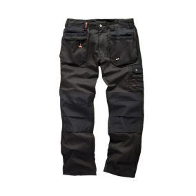 Scruffs Worker Black Men's Work trousers, W30" L32"