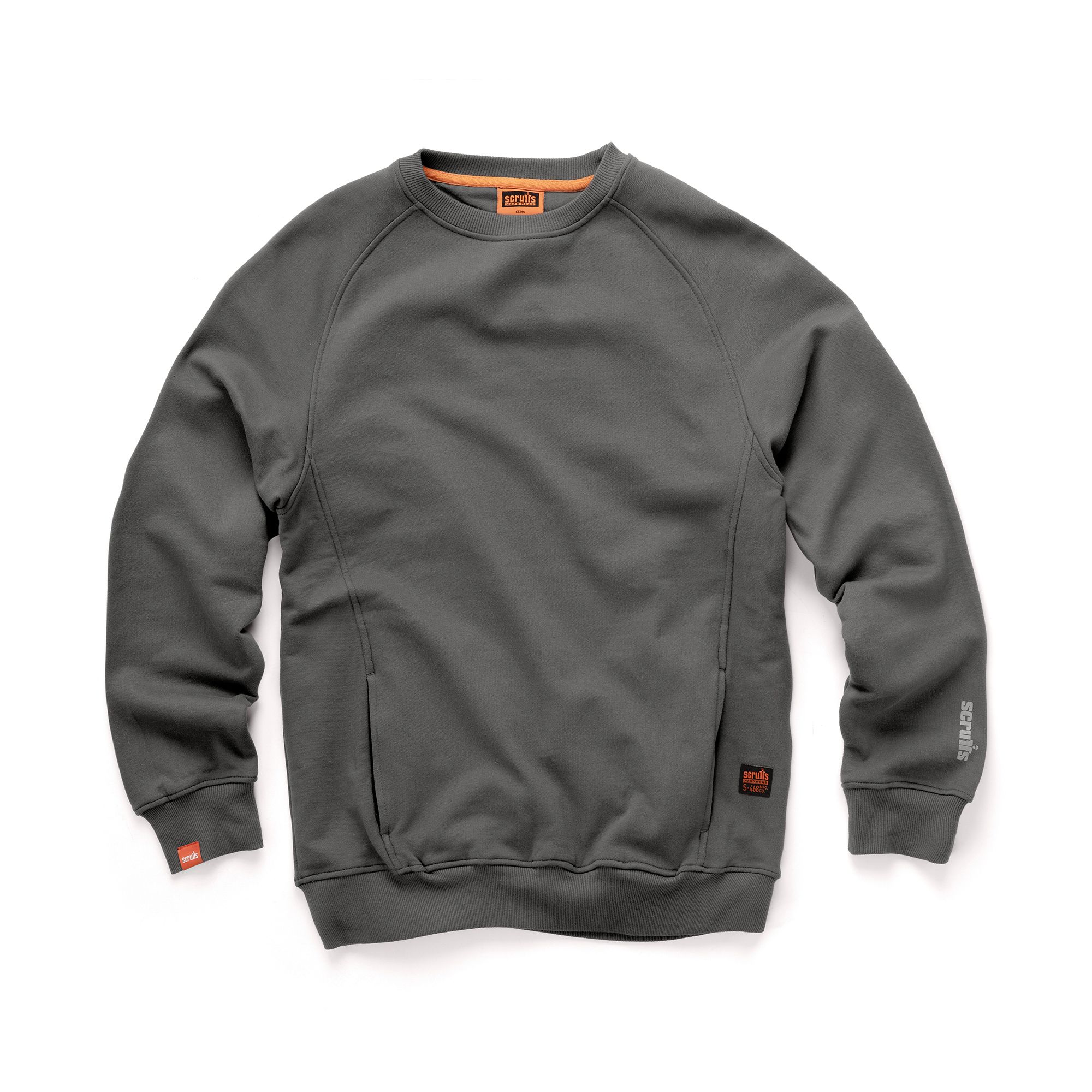Scruffs Worker Grey Sweatshirt Large
