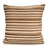 Sedum Beige, brown & cream Striped Cushion