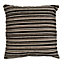 Sedum Black Striped Cushion