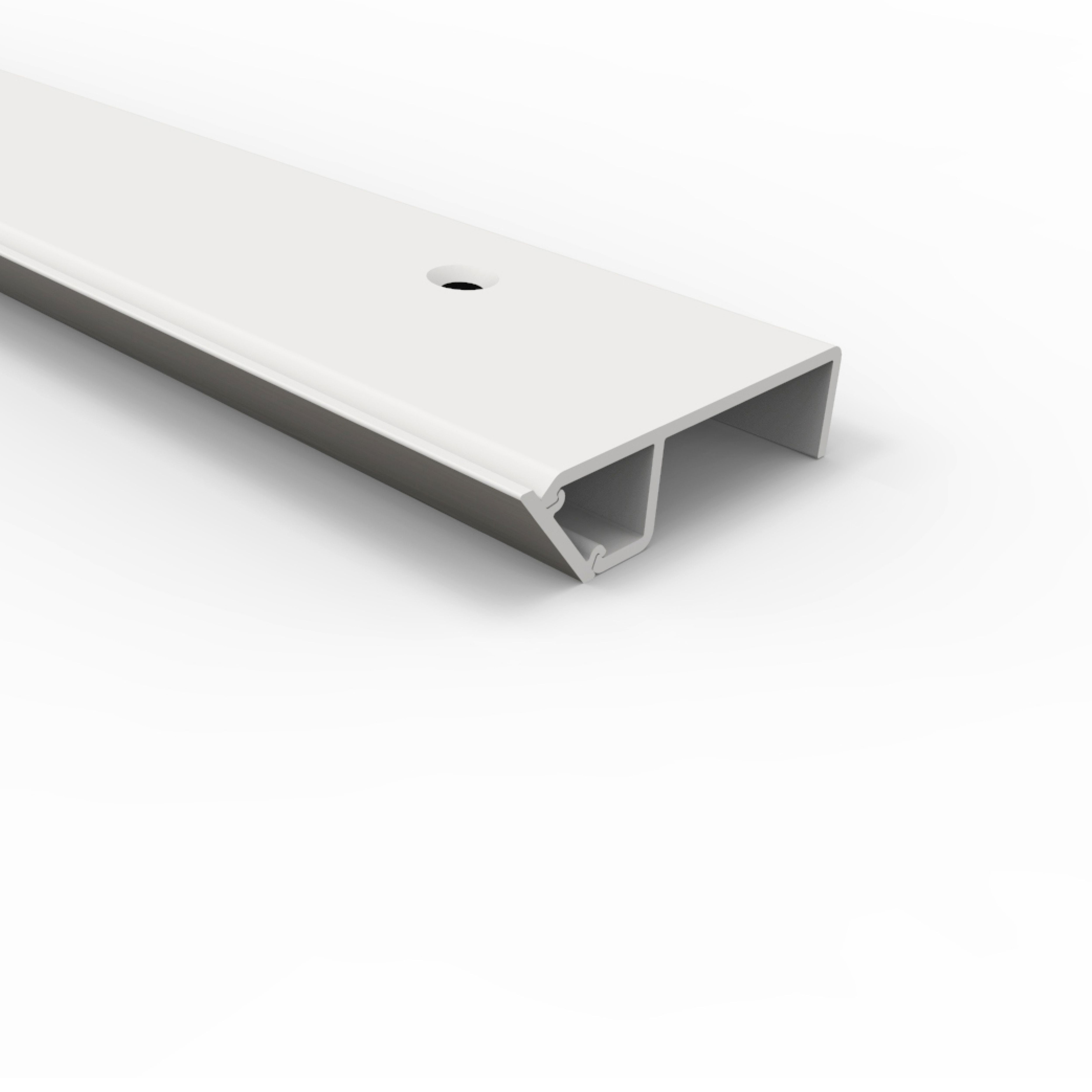 Sensio Accent Surface-mounted Plinth Profile (L)2500mm (W)40mm 
