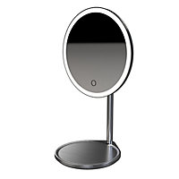 Sensio Clara Round Illuminated Framed Bathroom mirror (H)355mm (W)210mm