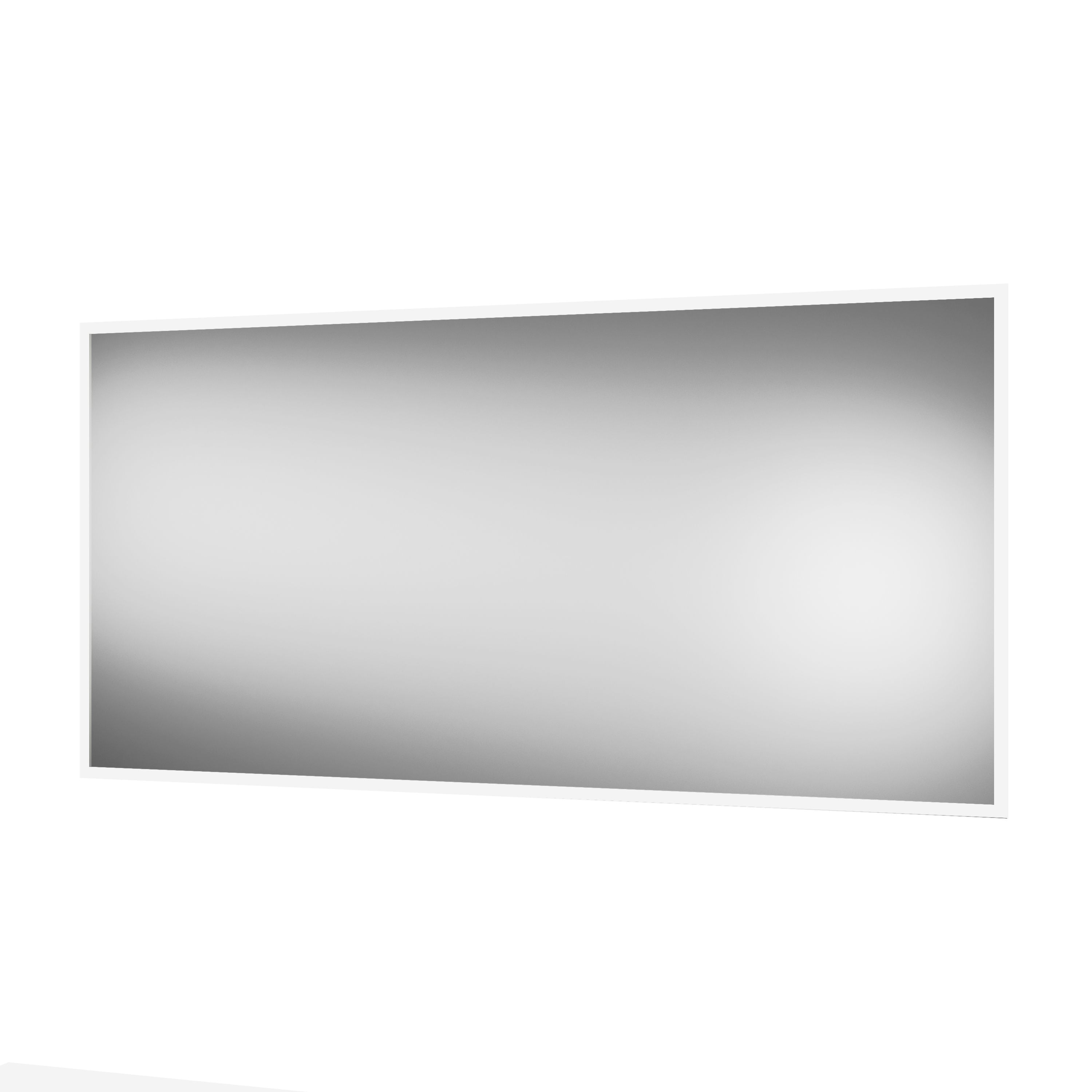 Sensio Glimmer Rectangular Wall-mounted Bathroom Illuminated Colour-changing mirror (H)120cm (W)60cm