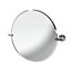 Sensio Pearl Chrome effect Round Wall-mounted Bathroom & WC Non illuminated Bathroom mirror (H)50cm (W)50cm