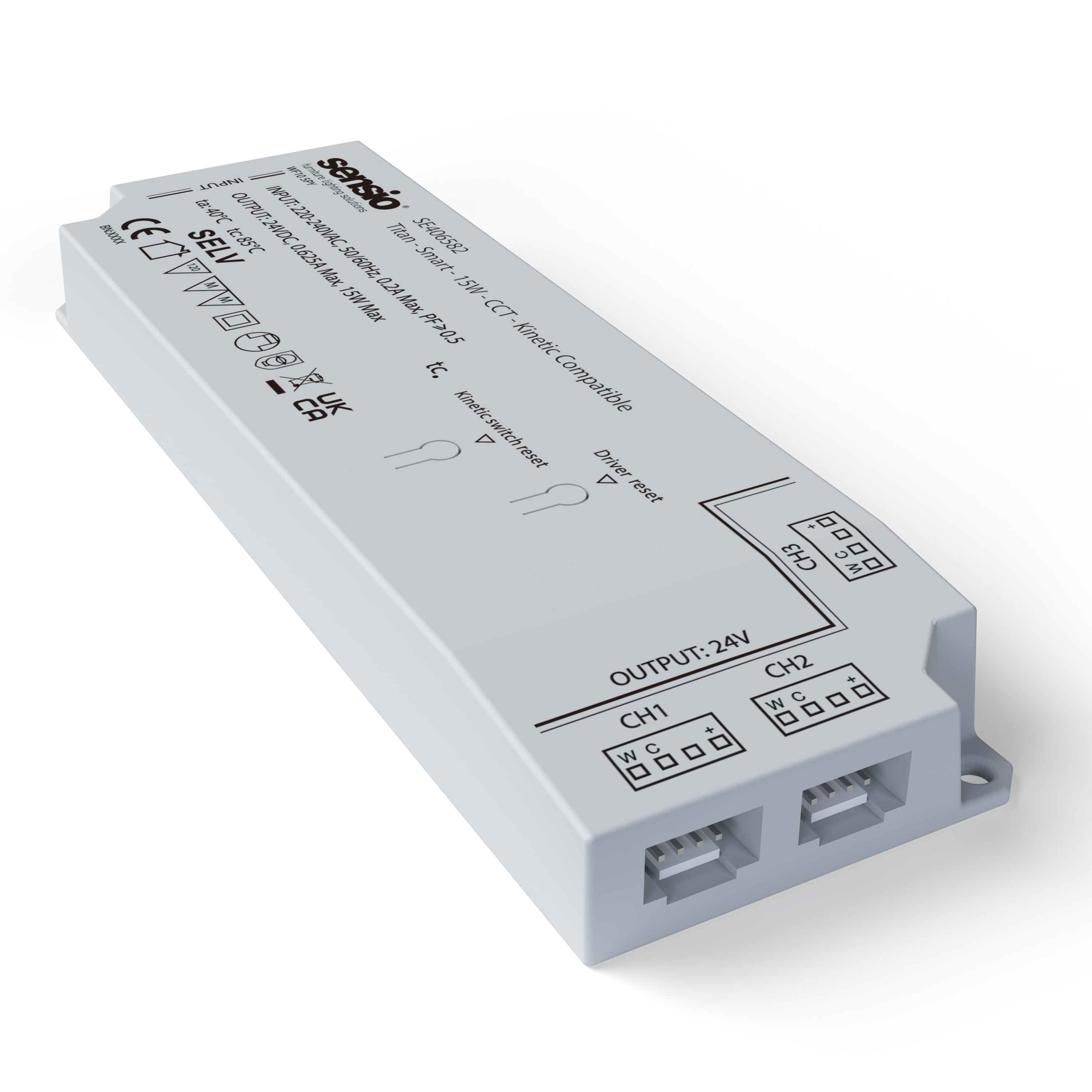 Sensio LED Titan + 24V Low Profile Treiber Mit Integrierten JB4
